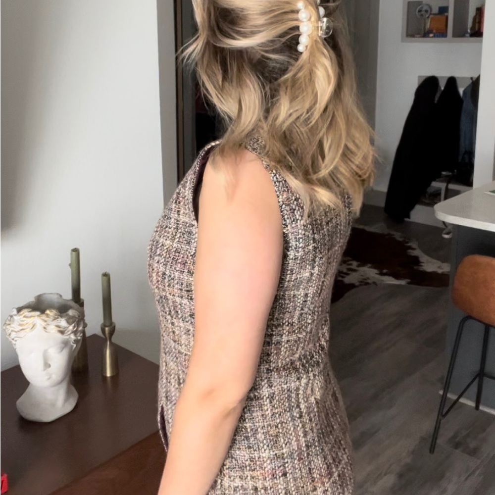 GAL MEETS GLAM | RAMONA WOOL-BLEND MINI DRESS (SIZE12)